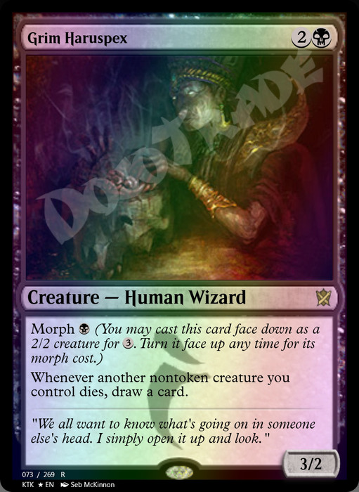 Grim Haruspex FOIL