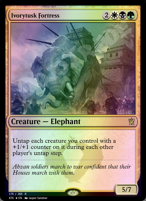 Ivorytusk Fortress FOIL