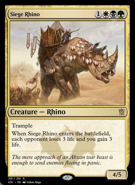 Siege Rhino