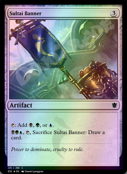 Sultai Banner FOIL