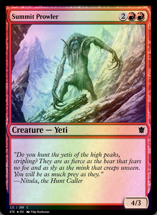 Summit Prowler FOIL