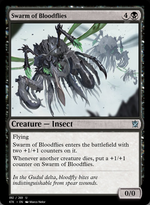 Swarm of Bloodflies