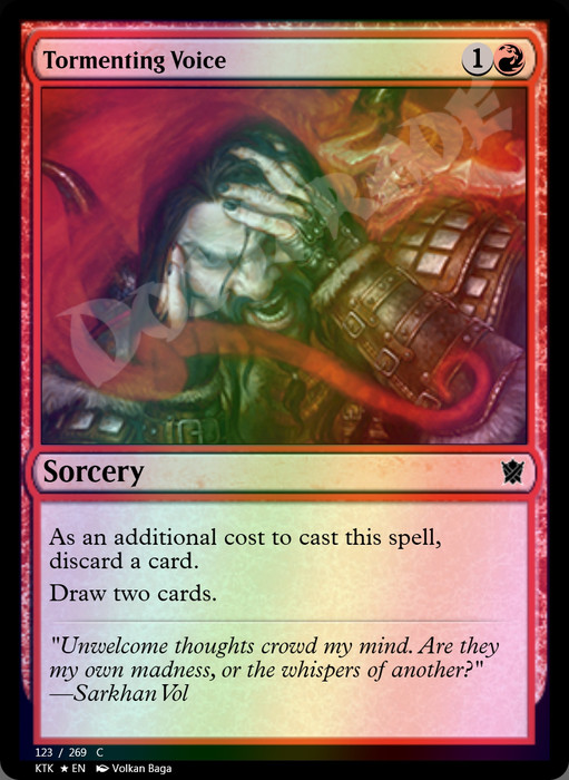 Tormenting Voice FOIL