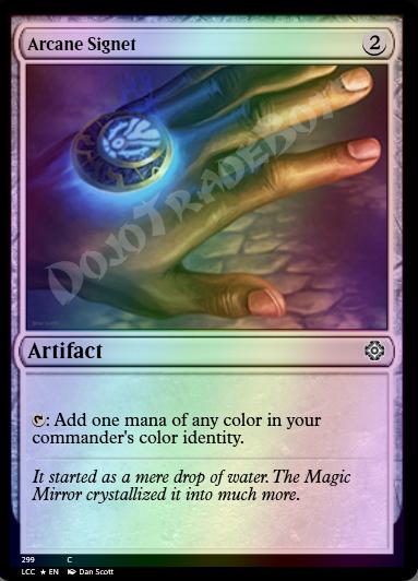 Arcane Signet (Borderless) FOIL