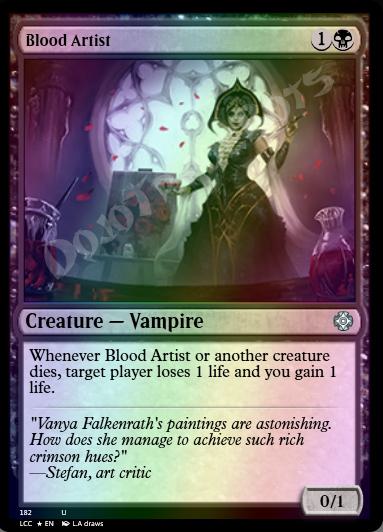 Blood Artist FOIL