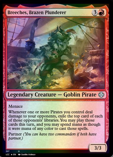 Breeches, Brazen Plunderer FOIL