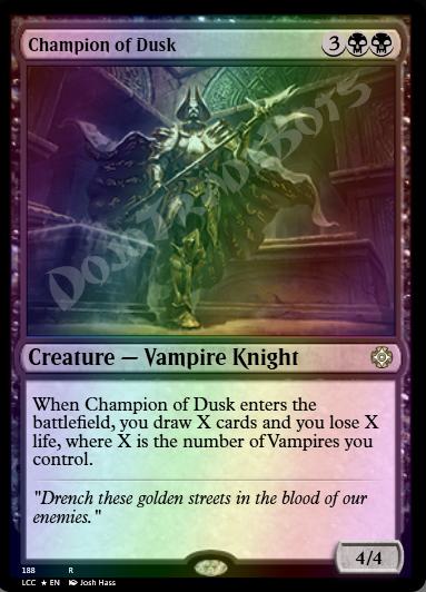 Champion of Dusk FOIL