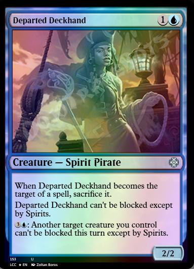 Departed Deckhand FOIL