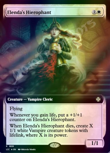 Elenda's Hierophant (Extended Art) FOIL