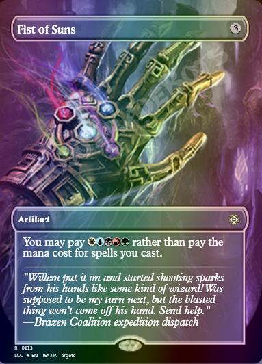 Fist of Suns FOIL