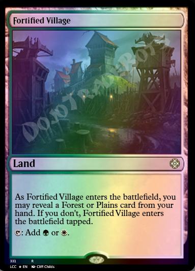 Fortified Village FOIL