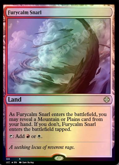 Furycalm Snarl FOIL