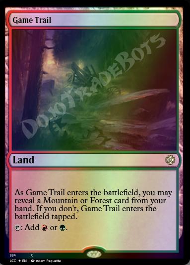 Game Trail FOIL