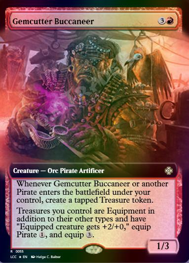 Gemcutter Buccaneer (Extended Art) FOIL