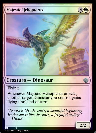 Majestic Heliopterus FOIL