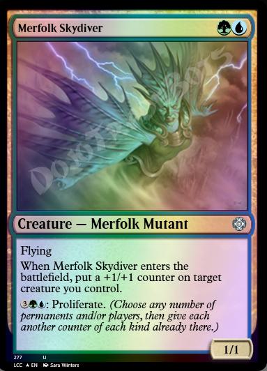 Merfolk Skydiver FOIL