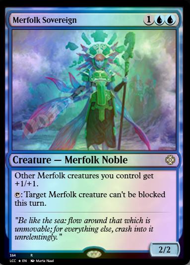 Merfolk Sovereign FOIL