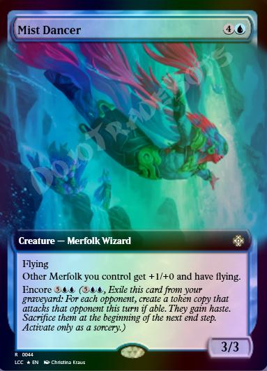 Mist Dancer (Extended Art) FOIL