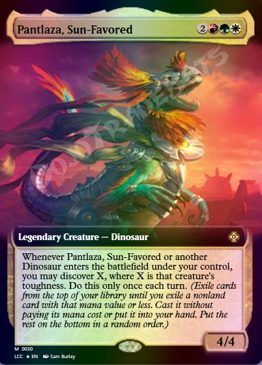 Pantlaza, Sun-Favored (Extended Art) FOIL