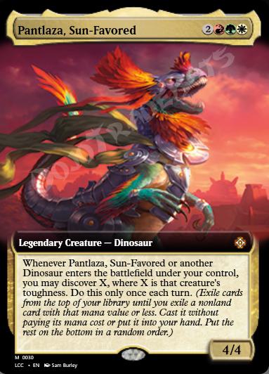 Pantlaza, Sun-Favored (Extended Art)