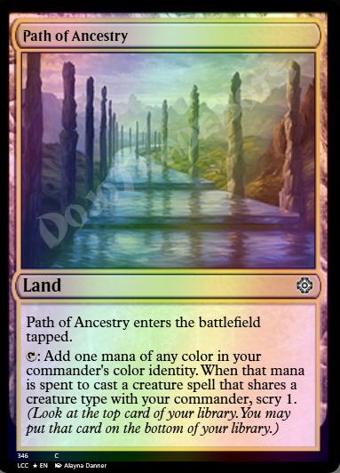 Path of Ancestry FOIL