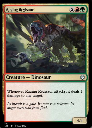 Raging Regisaur