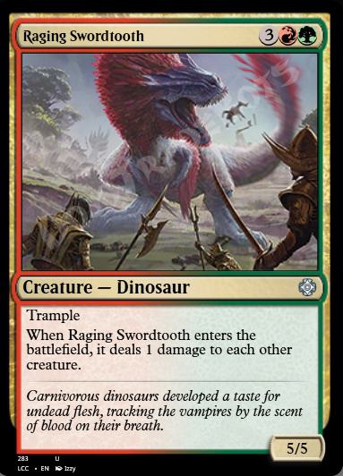 Raging Swordtooth