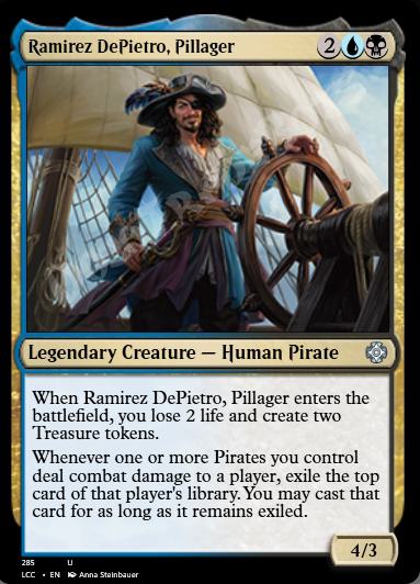 Ramirez DePietro, Pillager