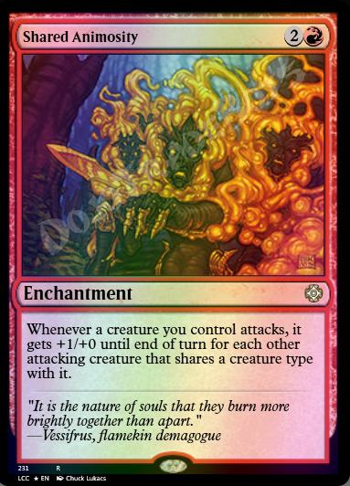 Shared Animosity FOIL