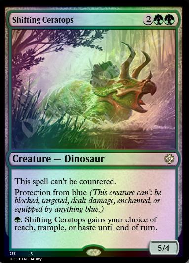 Shifting Ceratops FOIL