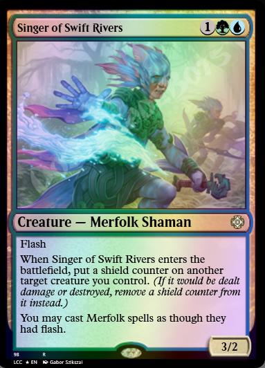 Singer of Swift Rivers FOIL