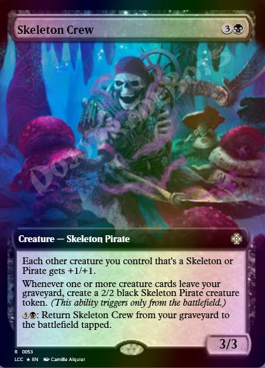 Skeleton Crew (Extended Art) FOIL