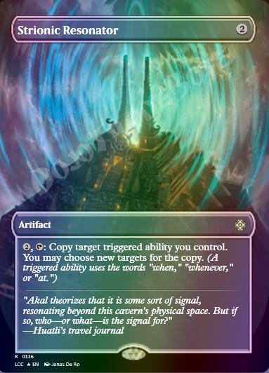 Strionic Resonator FOIL