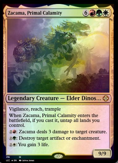 Zacama, Primal Calamity FOIL