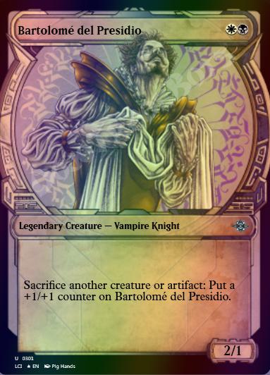 Bartolome del Presidio (Showcase) FOIL