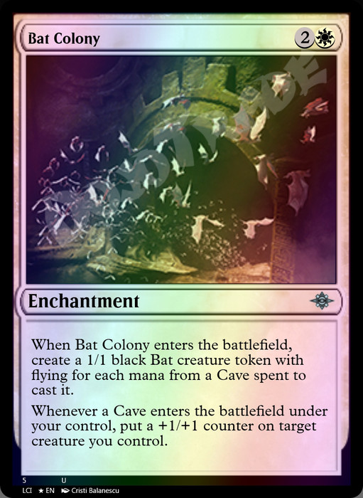 Bat Colony FOIL