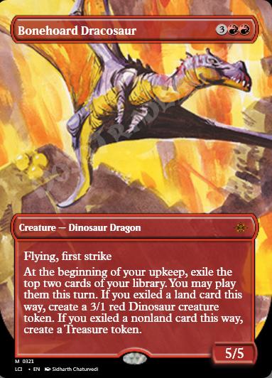 Bonehoard Dracosaur (Borderless)