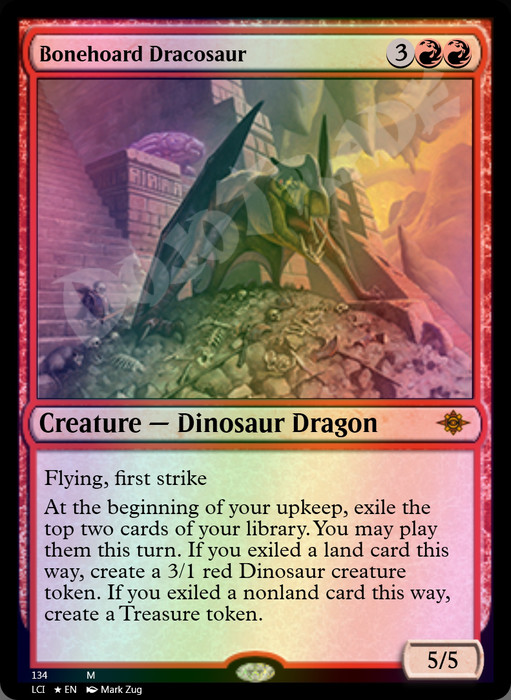 Bonehoard Dracosaur FOIL