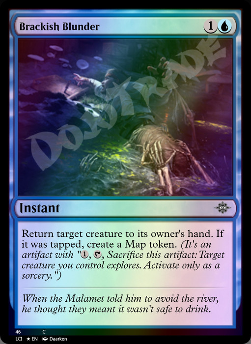 Brackish Blunder FOIL