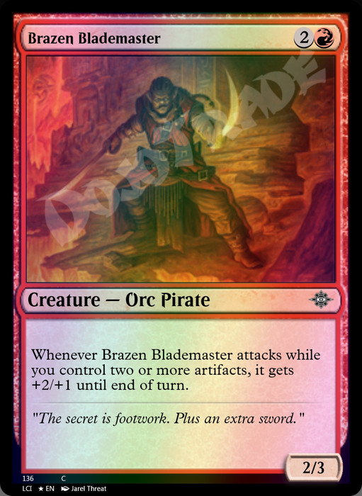 Brazen Blademaster FOIL