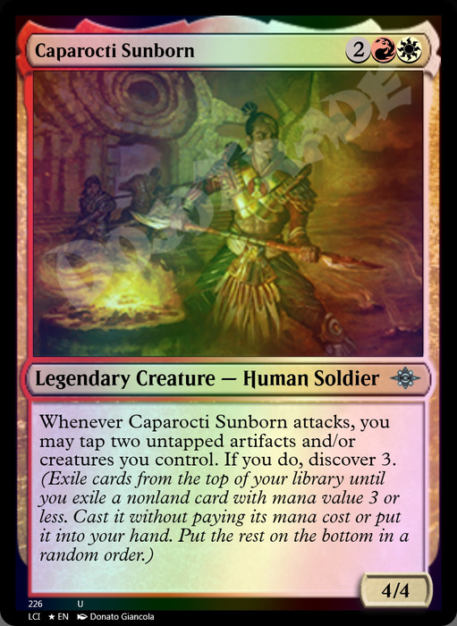 Caparocti Sunborn FOIL