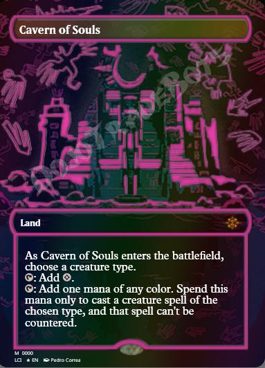 Cavern of Souls (Borderlesss Purple) FOIL