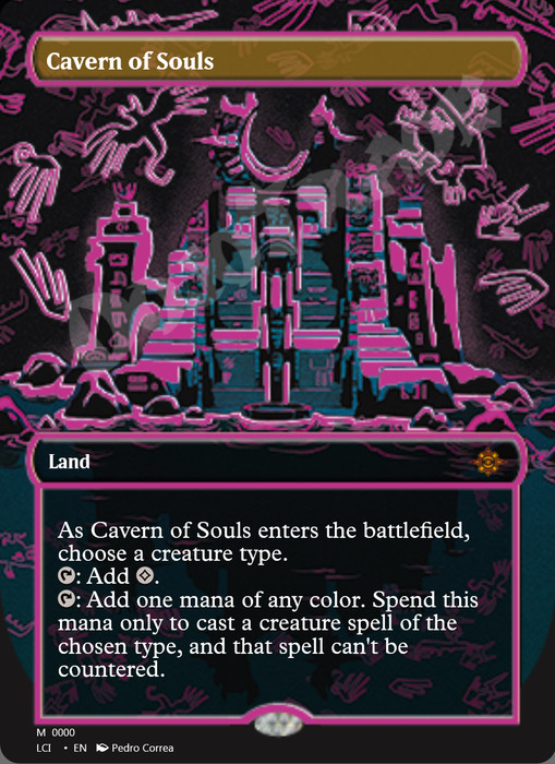 Cavern of Souls (Borderlesss Purple)