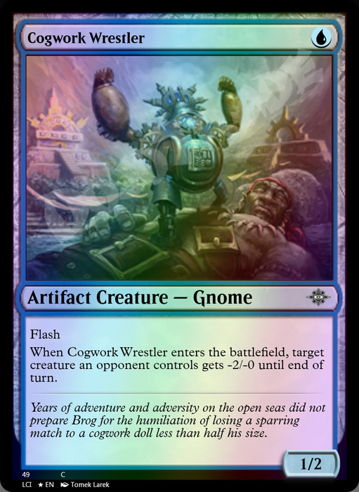 Cogwork Wrestler FOIL