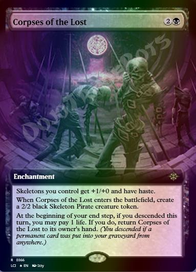 Corpses of the Lost (Extended Art) FOIL