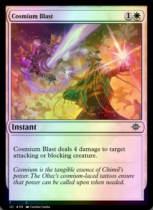 Cosmium Blast FOIL