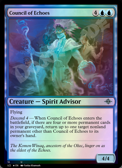 Council of Echoes FOIL