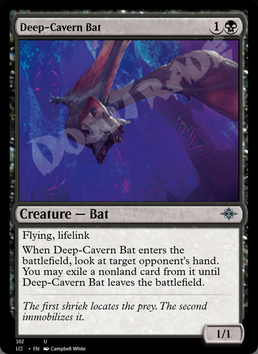 Deep-Cavern Bat