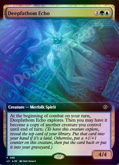 Deepfathom Echo (Extended Art) FOIL