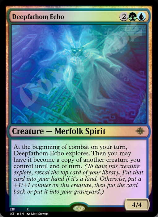 Deepfathom Echo FOIL